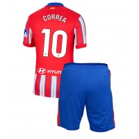 Atletico Madrid Angel Correa #10 Hemmatröja Barn 2024-25 Kortärmad (+ Korta byxor)